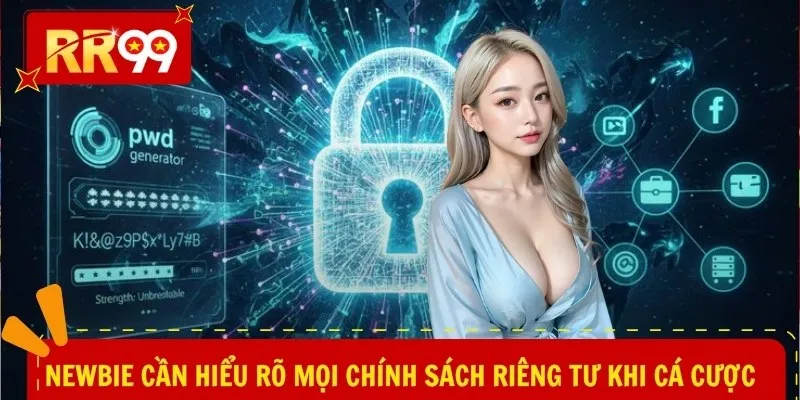 Newbie cần hiểu rõ mọi chính sách riêng tư khi cá cược